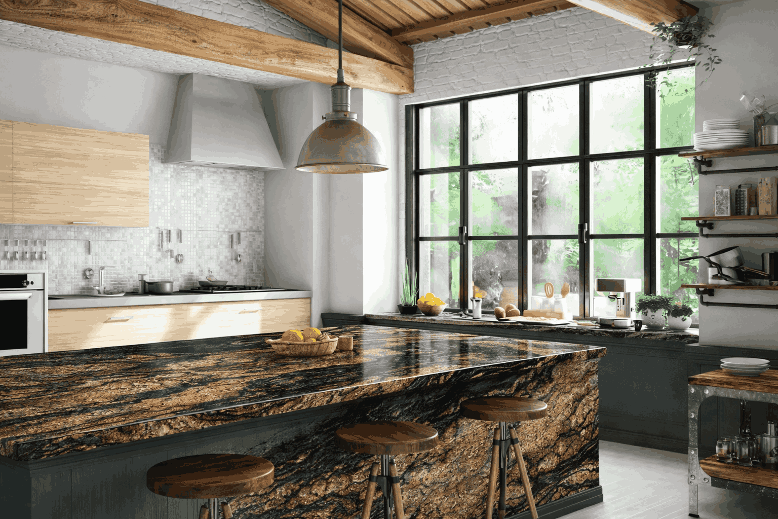 Python Granite Countertop How Granite Is Quarried and Turned Into a Countertop - Stonetech